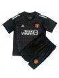 Otroški Nogometna dresi replika Manchester United Vratar Tretji 2023-24 Kratek rokav (+ hlače)